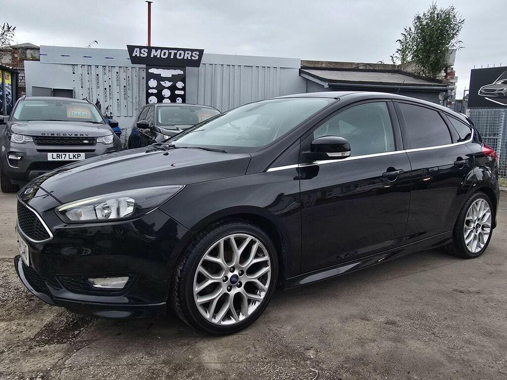 Ford Focus 1.0T Ecoboost Zetec S Euro 6 Ss 201564 FM64CHO Black #3