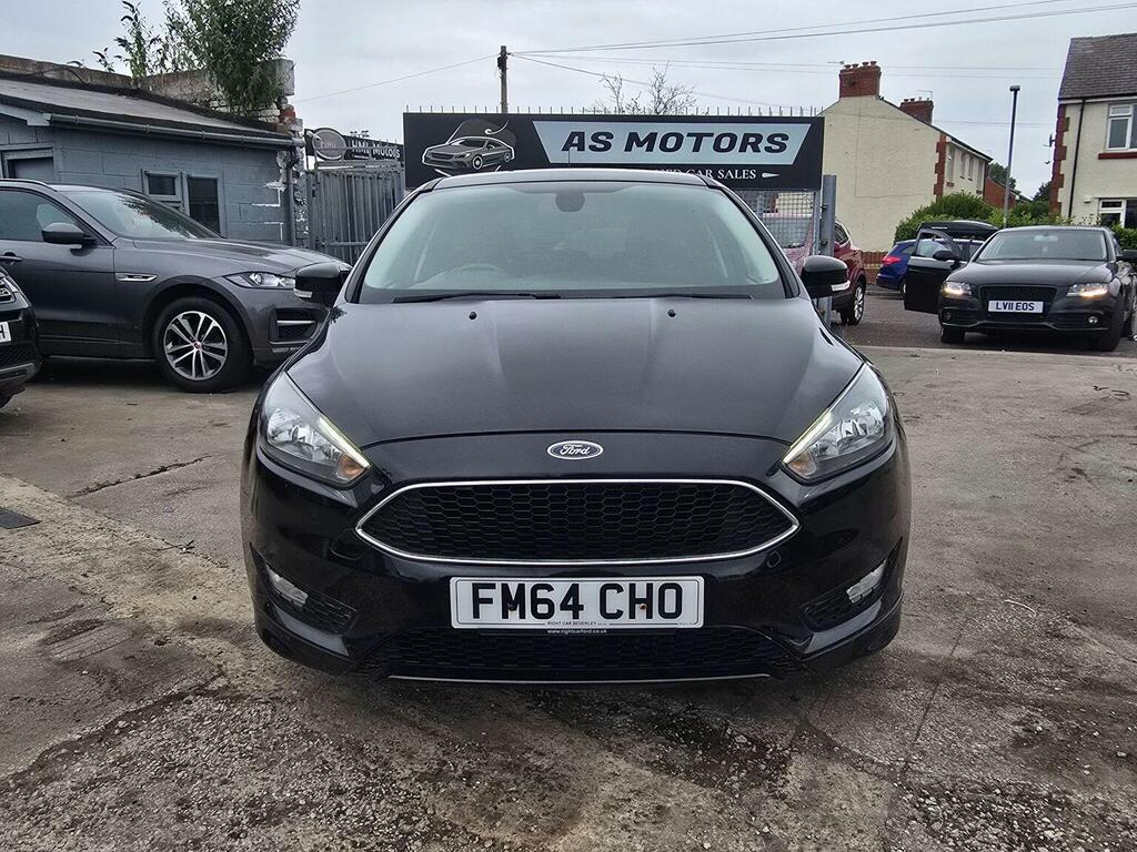 Ford Focus 1.0T Ecoboost Zetec S Euro 6 Ss 201564 FM64CHO Black #2