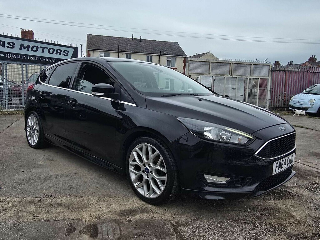 Ford Focus 1.0T Ecoboost Zetec S Euro 6 Ss 201564 Black
