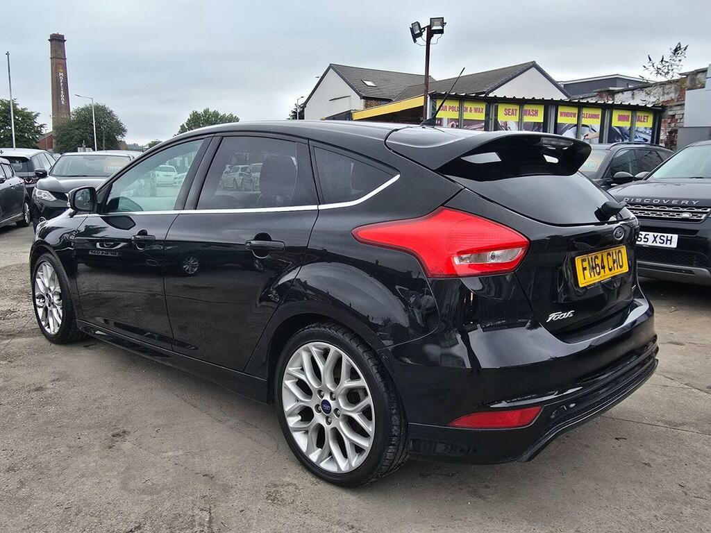 Ford Focus 1.0T Ecoboost Zetec S Euro 6 Ss 201564 FM64CHO Black #5