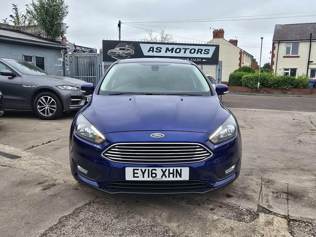 Ford Focus 1.0T Ecoboost Zetec Euro 6 Ss 201616 EY16XHN Blue #2