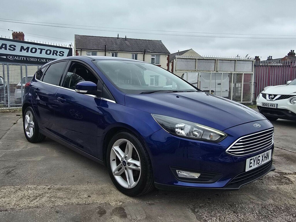 Ford Focus 1.0T Ecoboost Zetec Euro 6 Ss 201616 EY16XHN Blue