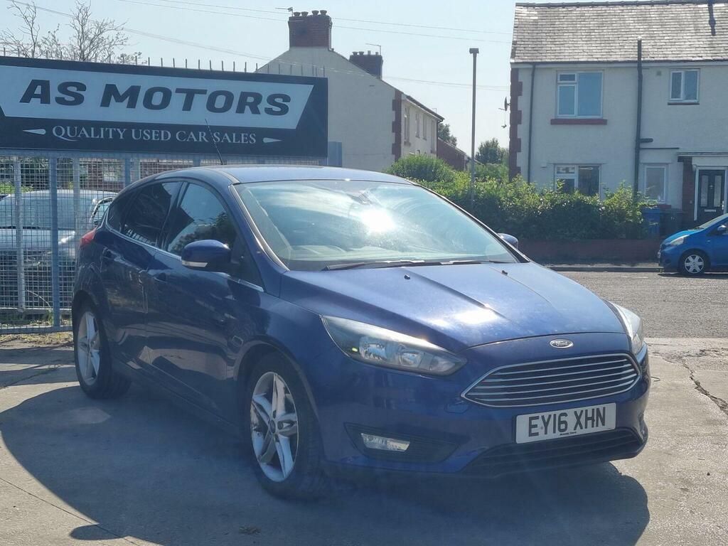 Ford Focus 1.0T Ecoboost Zetec Euro 6 Ss Blue