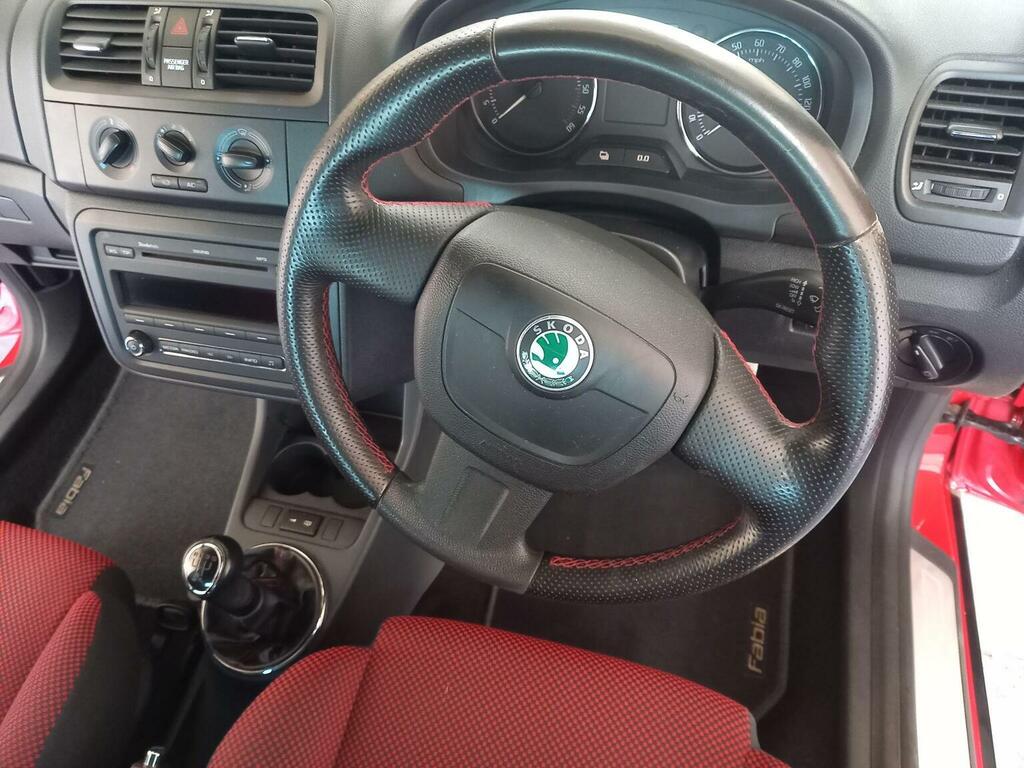 Skoda Fabia Vrs White #17