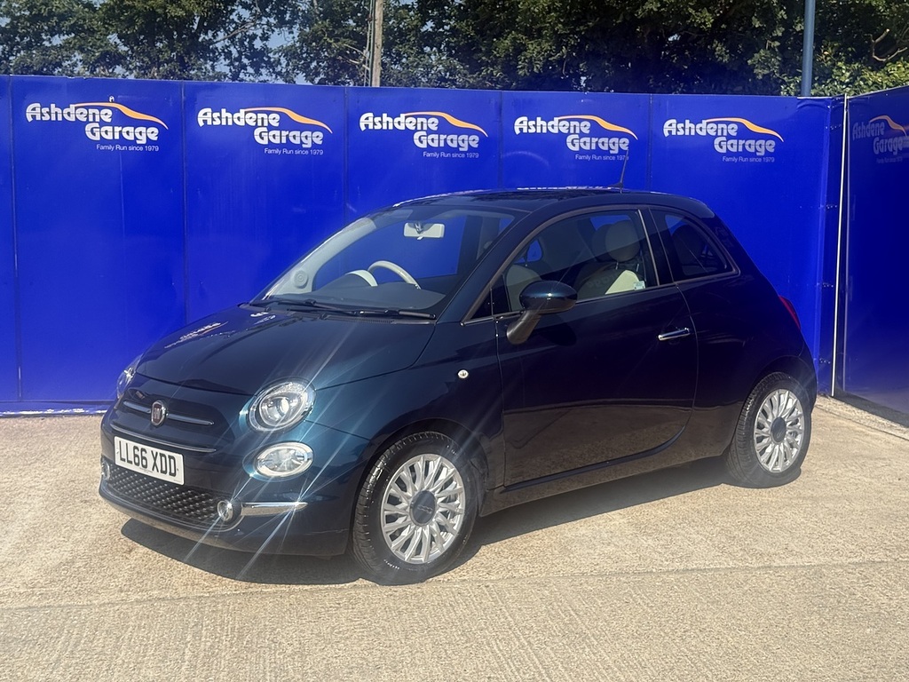 Fiat 500 Lounge Blue #4