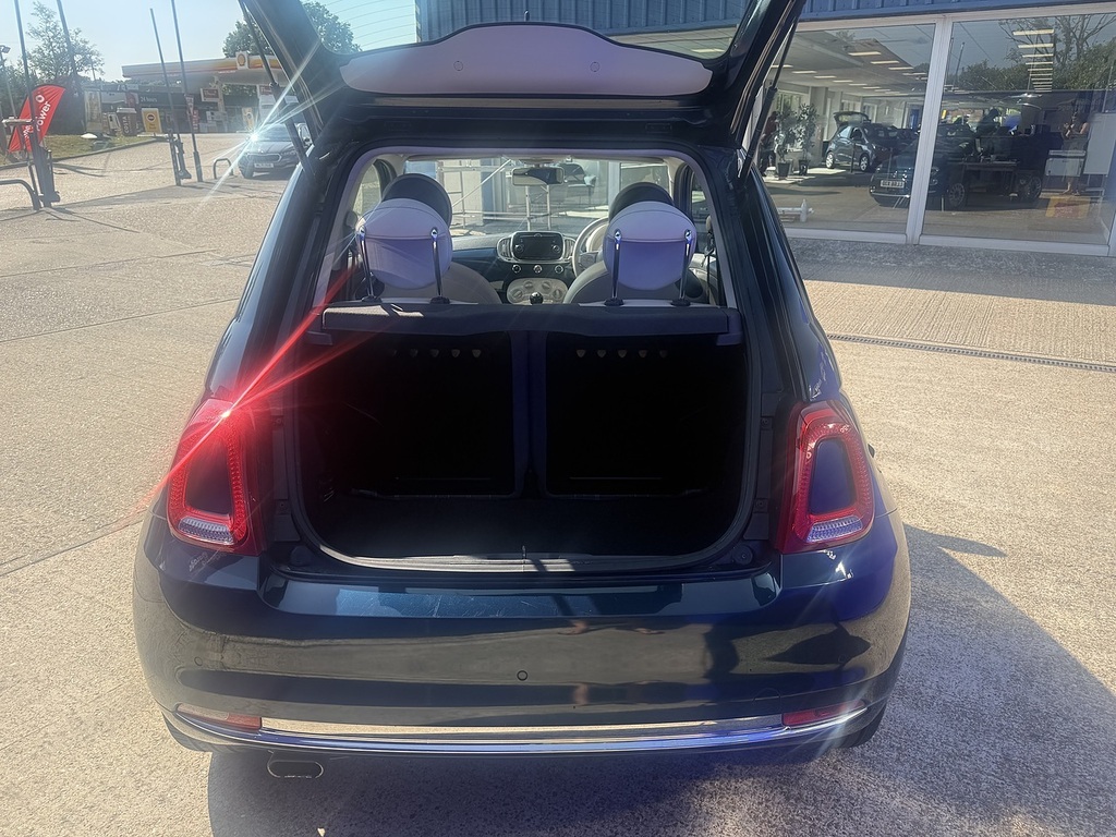 Fiat 500 Lounge Blue #6