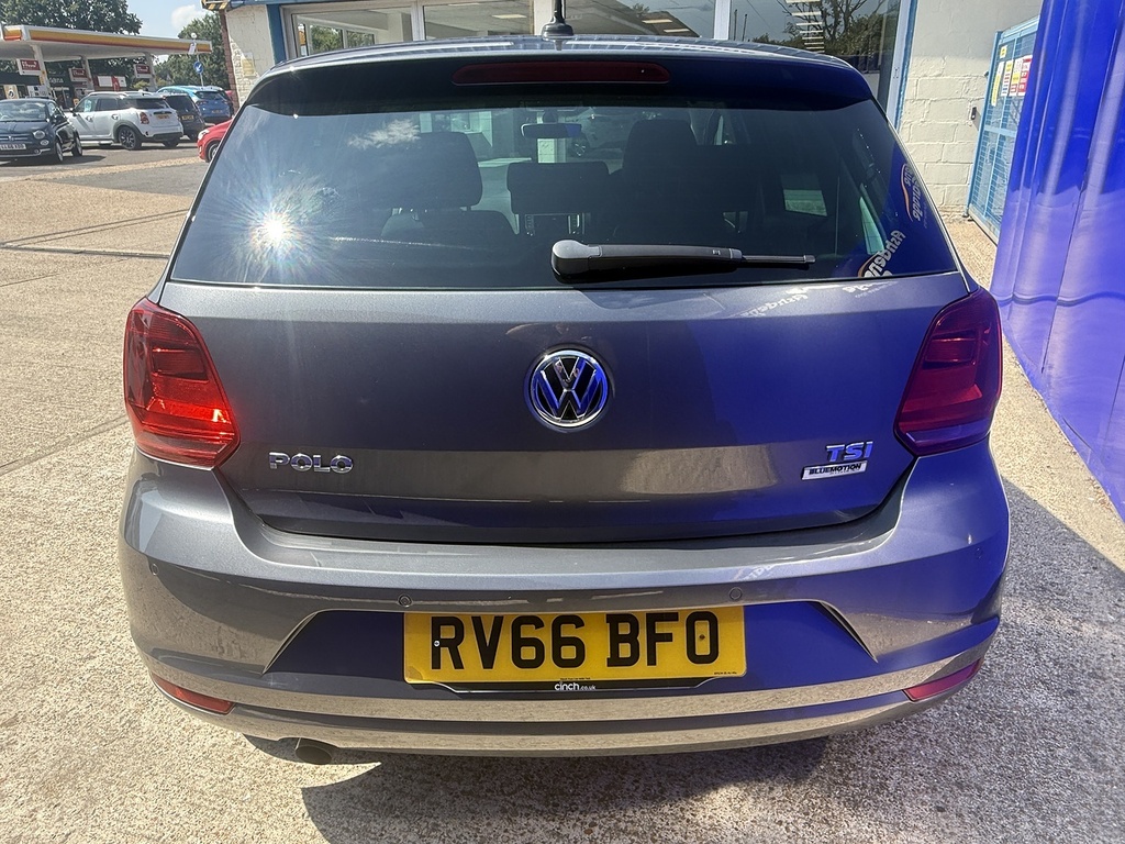Volkswagen Polo Tsi Bluemotion Tech Match RV66BFO Grey #5