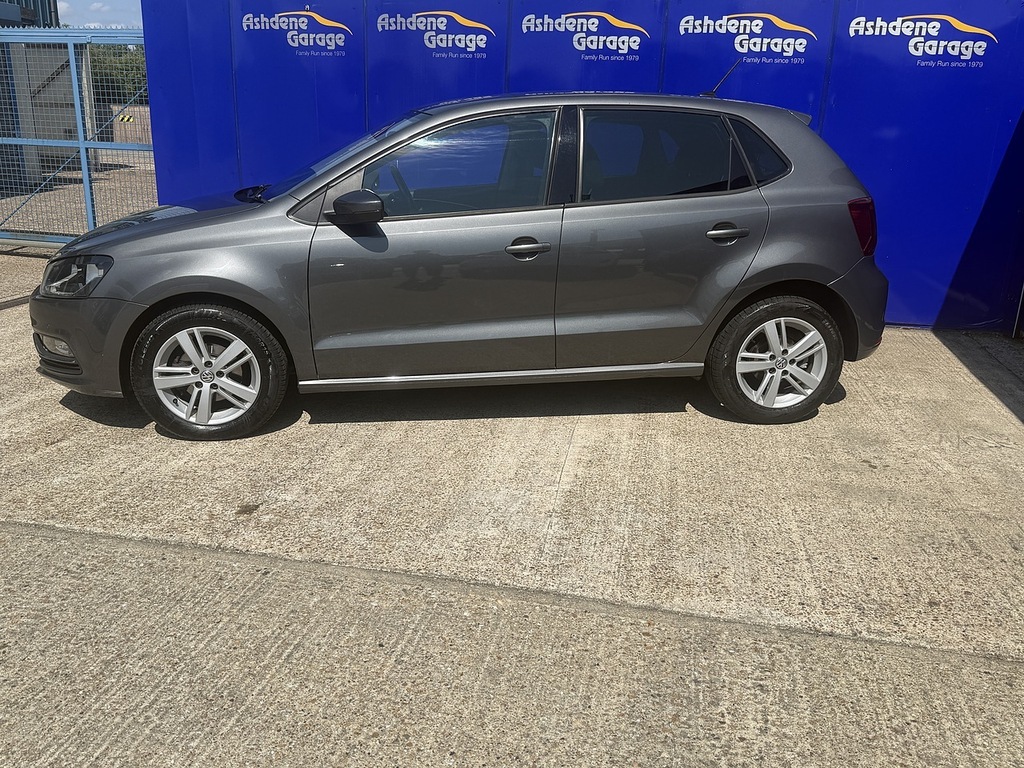 Volkswagen Polo Tsi Bluemotion Tech Match RV66BFO Grey #4