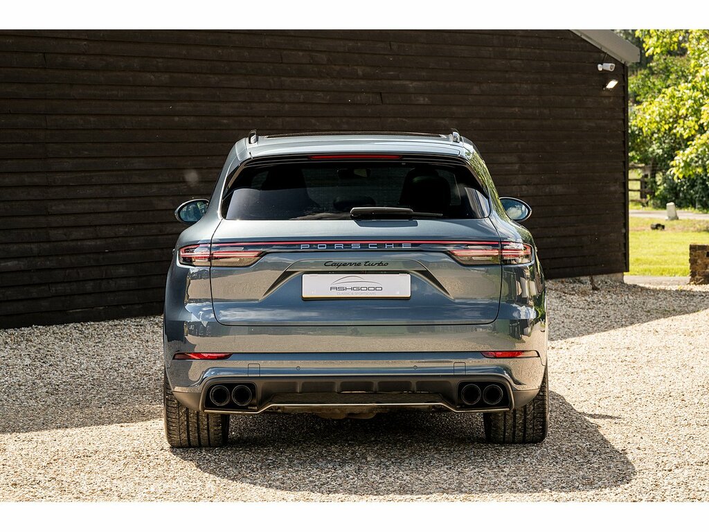 Porsche Cayenne Turbo 21 Blue #2