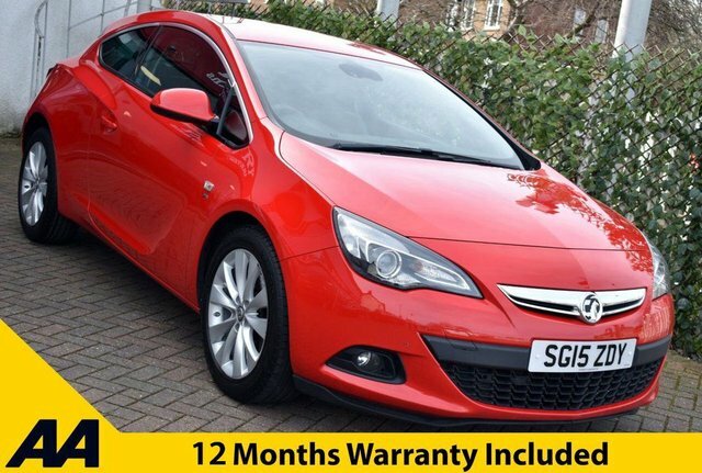 Vauxhall Astra GTC 2015 1.4I Turbo Sri Coupe 6-Speed 138 Bhp Euro 6 SG15ZDY Red