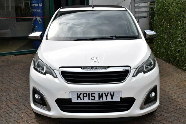 Peugeot 108 2015 1.2 Vti Puretech Allure Top 81 Bhp White #2