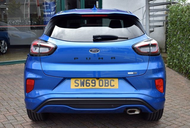 Ford Puma 2020 1.0T Mhev St-line X 6-Speed 123 Bhp E Blue #5