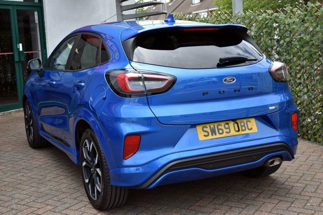 Ford Puma 2020 1.0T Mhev St-line X 6-Speed 123 Bhp E Blue #4