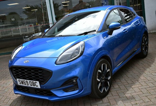 Ford Puma 2020 1.0T Mhev St-line X 6-Speed 123 Bhp E Blue #3