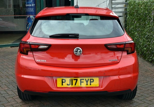 Vauxhall Astra 2017 1.4I Turbo Elite 148 Bhp Euro 6 Red #4