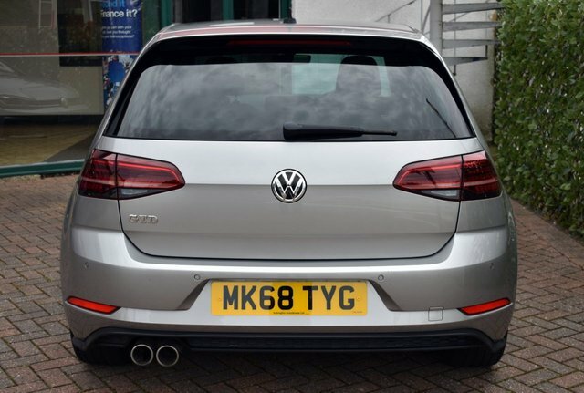 Volkswagen Golf 2018 2.0Tdi Gtd 6-Speed 181 Bhp Euro 6 Silver #5