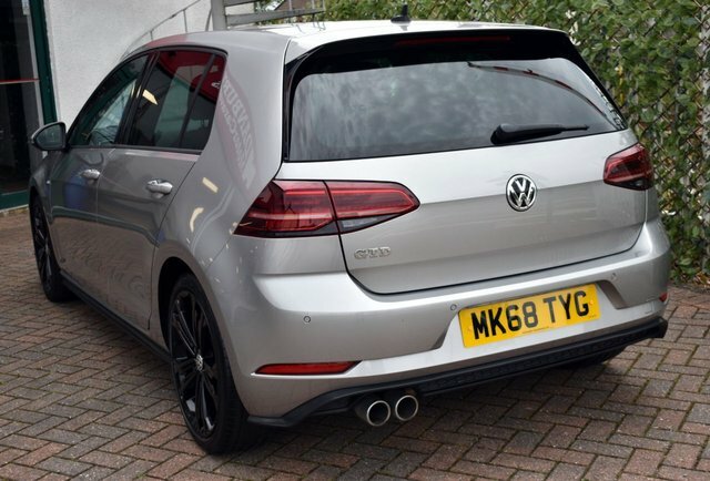 Volkswagen Golf 2018 2.0Tdi Gtd 6-Speed 181 Bhp Euro 6 Silver #4