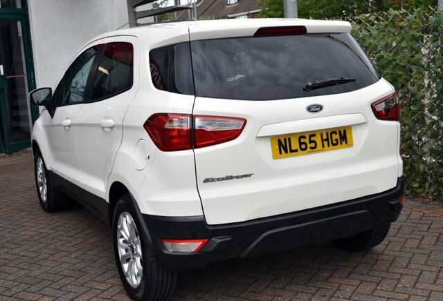 Ford Ecosport 2015 1.5 Zetec 110 Bhp White #3