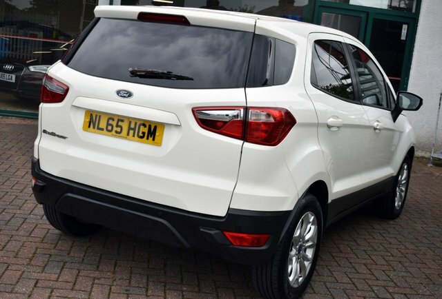 Ford Ecosport 2015 1.5 Zetec 110 Bhp White #5