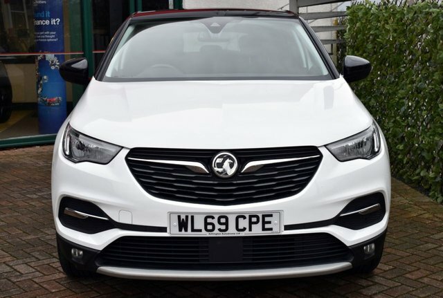 Vauxhall Grandland X 2020 1.2 Turbo Sri Nav 6-Speed 128 Bhp Eur WL69CPE White #2