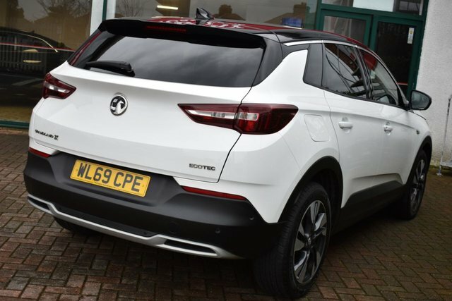 Vauxhall Grandland X 2020 1.2 Turbo Sri Nav 6-Speed 128 Bhp Eur WL69CPE White #6