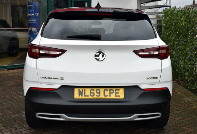 Vauxhall Grandland X 2020 1.2 Turbo Sri Nav 6-Speed 128 Bhp Eur WL69CPE White #5