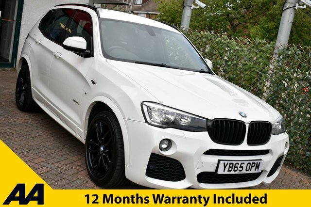 BMW X3 2015 20D M-sport X-drive 8-Speed 187 B White