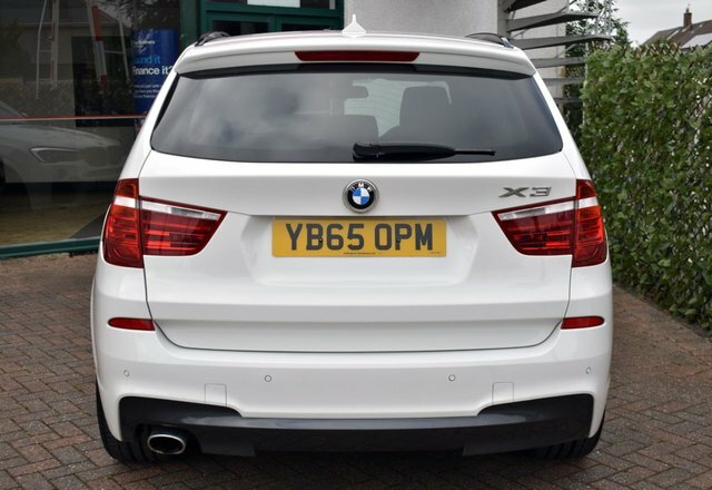 BMW X3 2015 20D M-sport X-drive 8-Speed 187 B White #5