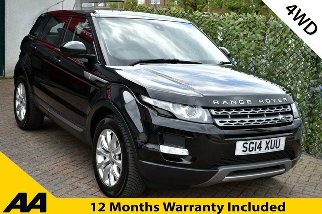Land Rover Range Rover Evoque 2014 2.2 Sd4 Pure 9-Speed 4Wd 187 Bhp Black