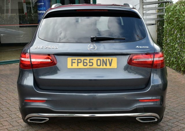 Mercedes-Benz GLC Class 2015 Glc250d Amg Line Premium 4-Matic 9G-tronic Grey #4