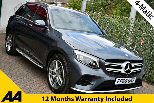 Mercedes-Benz GLC Class 2015 Glc250d Amg Line Premium 4-Matic 9G-tronic Grey
