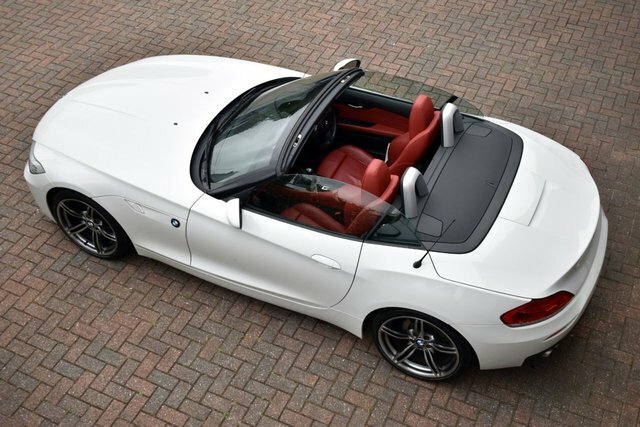 BMW Z4 Convertible White #8