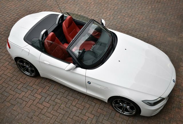 BMW Z4 Convertible White #9