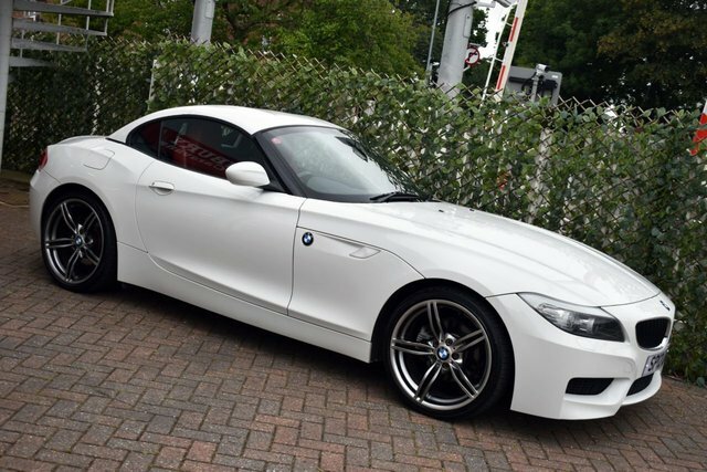 BMW Z4 Convertible White #10