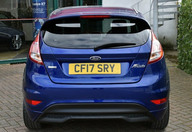 Ford Fiesta 2017 1.0T Ecoboost St-line 6-Speed 123 Bhp CF17SRY Blue #5