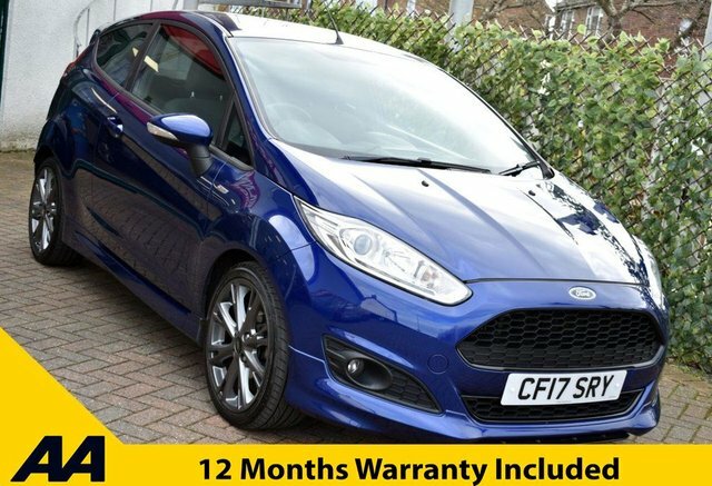 Ford Fiesta 2017 1.0T Ecoboost St-line 6-Speed 123 Bhp Blue