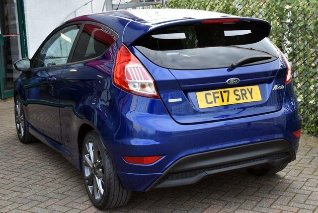 Ford Fiesta 2017 1.0T Ecoboost St-line 6-Speed 123 Bhp CF17SRY Blue #4