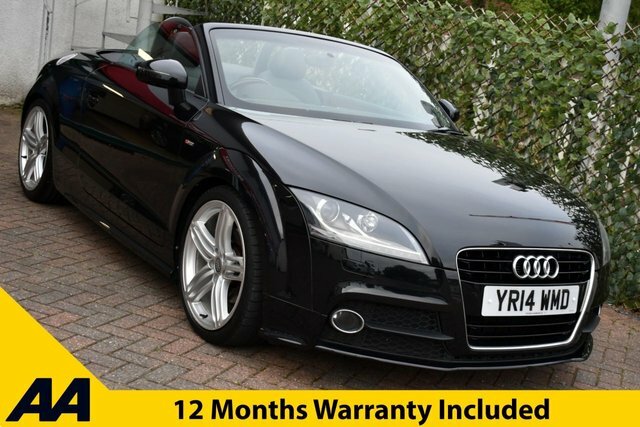 Audi TT 2014 1.8Tfsi S-line Roadster 6-Speed 158 Bhp Black