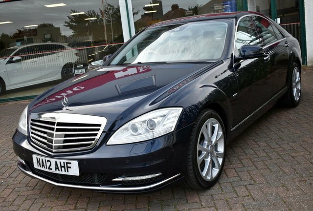 Mercedes-Benz S Class 2012 S350cdi V6 Bluetec Saloon 7G-tronic 254 Blue #3