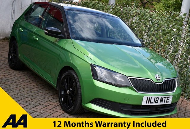 Skoda Fabia 2018 1.0Tsi Colour Edition 94 Bhp Euro 6 Green