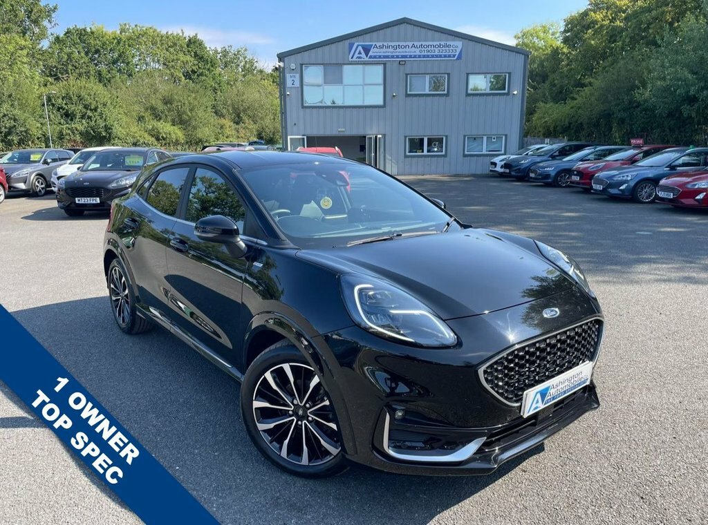 Ford Puma 1L St-line Vignale Black