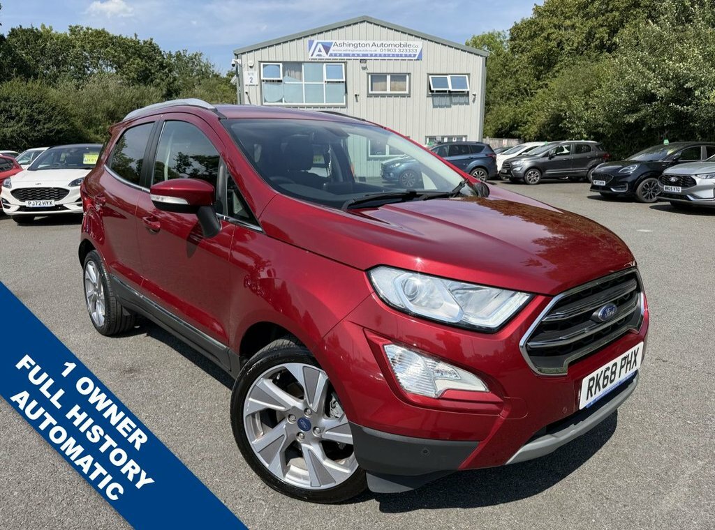 Ford Ecosport 1L Titanium Red