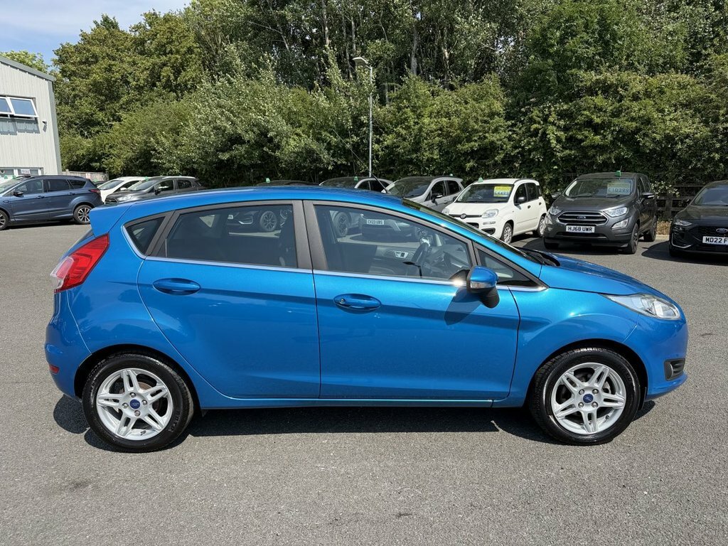 Ford Fiesta 1L Zetec Blue #2
