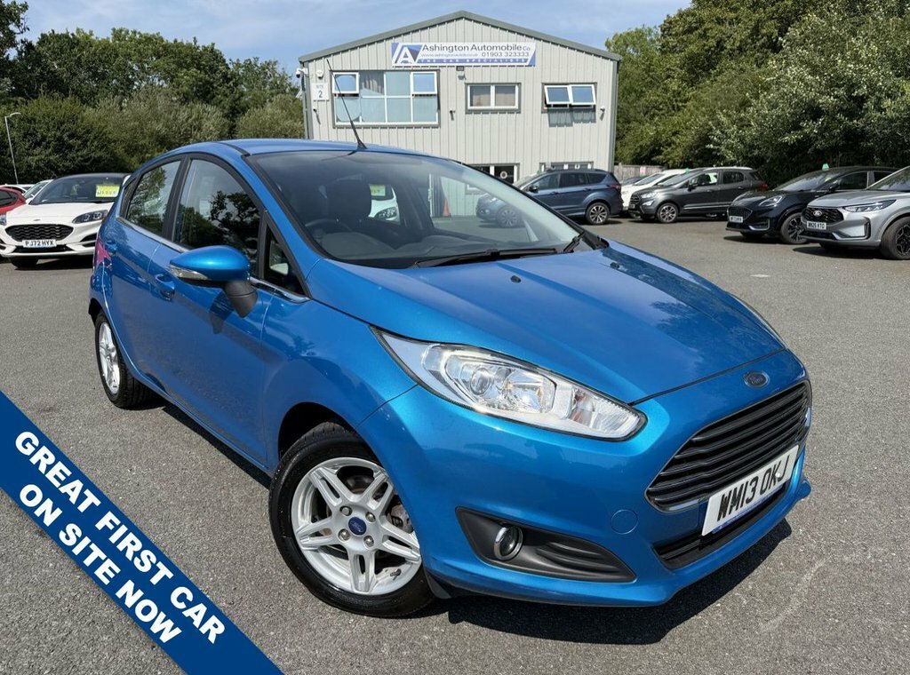 Ford Fiesta 1L Zetec Blue