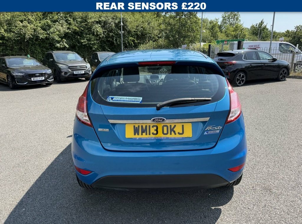 Ford Fiesta 1L Zetec Blue #4