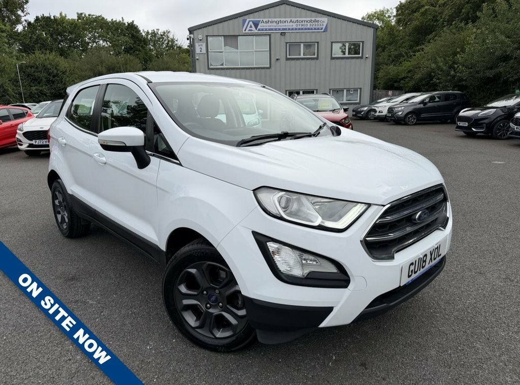 Ford Ecosport 1L Zetec White