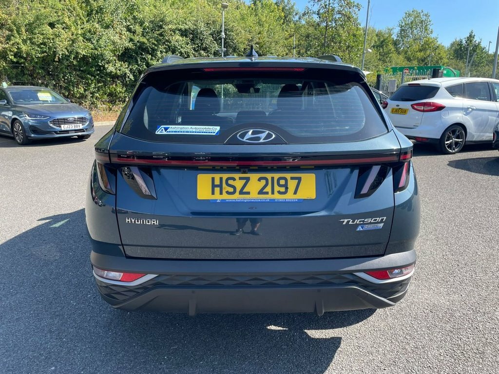 Hyundai Tucson 1.6L Se Connect HSZ2197 Blue #4