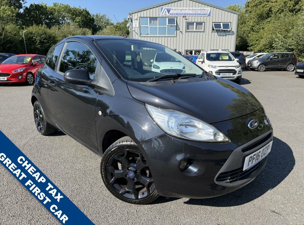 Ford KA 1.2L Zetec Black Edition Black