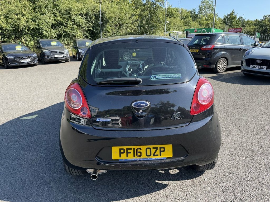 Ford KA 1.2L Zetec Black Edition Black #4