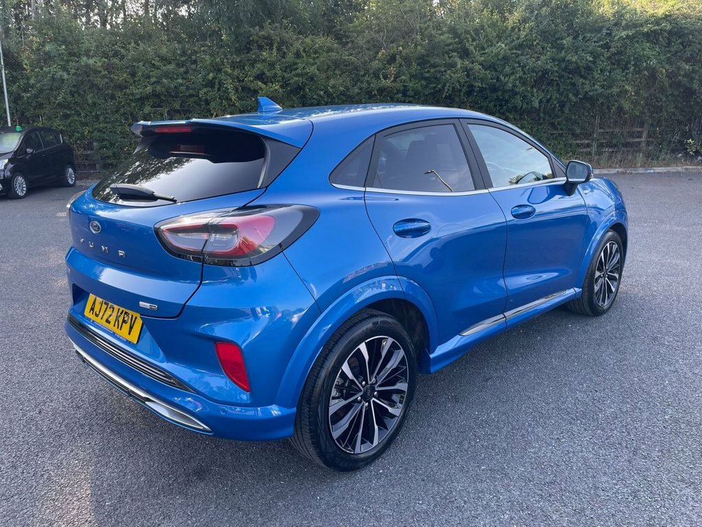 Ford Puma 1L St-line Vignale AJ72KPV Blue #3